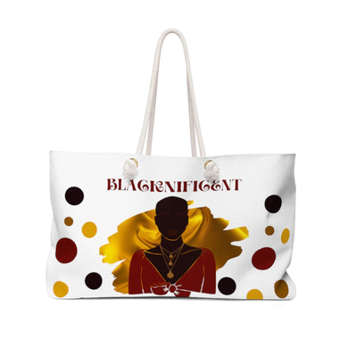 Blacknificent - Weekender Bag - Dots - JazzyStones - One Vision Apparel
