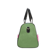 Load image into Gallery viewer, Pink &amp; Green - Waterproof Travel Bag/Large