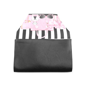 Glam Girl - Clutch Flap Bag
