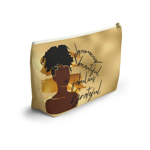 Gold Phenom - Accessory Pouch (Large) - JazzyStones - One Vision Apparel