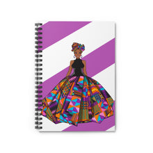 Load image into Gallery viewer, Nubian - Spiral Notebook - Ruled Line