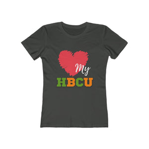 Scribble Heart - Love HBCU - Women's The Boyfriend Tee