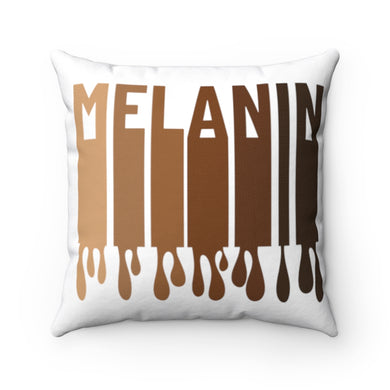 Melanin - Square Pillow - JazzyStones - One Vision Apparel