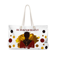 Load image into Gallery viewer, Blacknificent - Weekender Bag - Dots - JazzyStones - One Vision Apparel