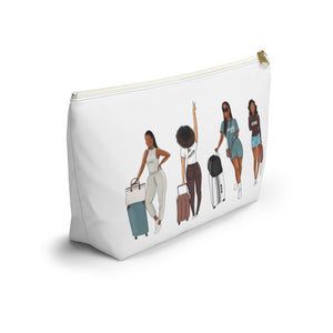 She Travels - Accessory Pouch - JazzyStones - One Vision Apparel