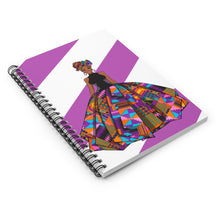 Load image into Gallery viewer, Nubian - Spiral Notebook - Ruled Line