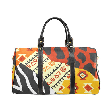 Zebra Safari - Waterproof Travel Bag/Large - JazzyStones - One Vision Apparel