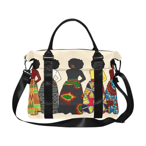 Tribe Vibes - Large Capacity Duffle Bag (Suitcase Companion)