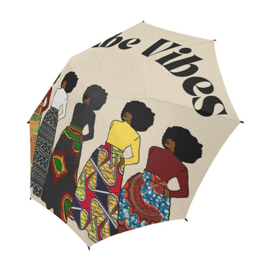 Tribe Vibes - Semi-Automatic Foldable Umbrella - JazzyStones - One Vision Apparel