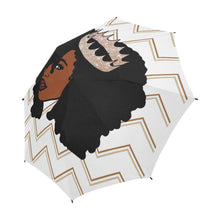 Load image into Gallery viewer, Cocoa Queen -  Semi-Automatic Foldable Umbrella
