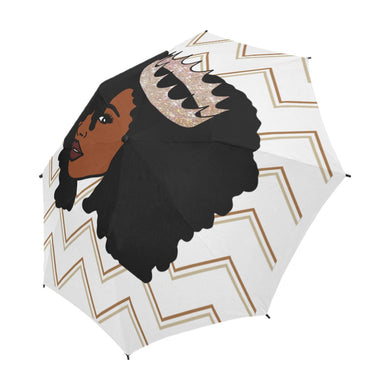 Cocoa Queen -  Semi-Automatic Foldable Umbrella
