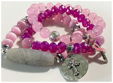 Load image into Gallery viewer, October - Pink/Silver
