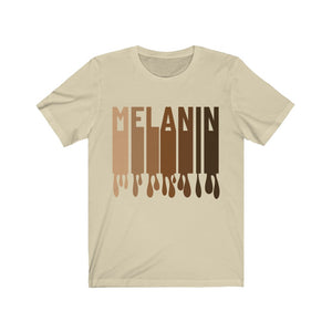 Melanin - Unisex Jersey Short Sleeve Tee
