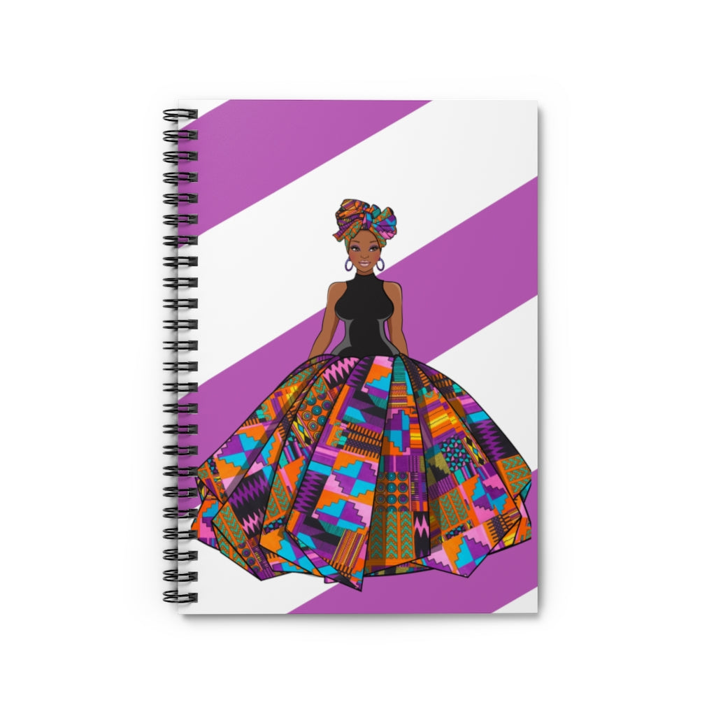 Nubian - Spiral Notebook - Ruled Line