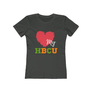 Scribble Heart - Love HBCU - Women's The Boyfriend Tee