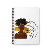 Load image into Gallery viewer, Gold Phenom - Spiral Notebook - Ruled Line - JazzyStones - One Vision Apparel