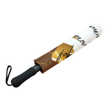 Load image into Gallery viewer, Gold Phenom - Semi-Automatic Foldable Umbrella - JazzyStones - One Vision Apparel