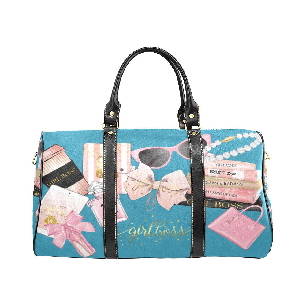 Girl Boss - Travel Bag (Large) - Teal