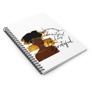 Gold Phenom - Spiral Notebook - Ruled Line - JazzyStones - One Vision Apparel