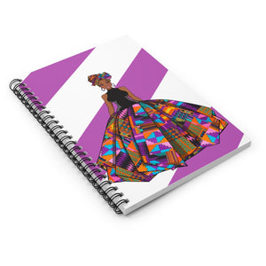 Nubian - Spiral Notebook - Ruled Line