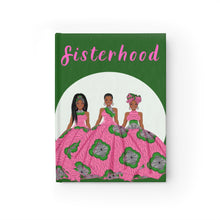 Load image into Gallery viewer, Sorors - Pink &amp; Green - Journal - Ruled Line - JazzyStones - One Vision Apparel