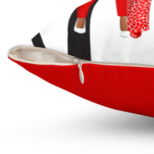 Load image into Gallery viewer, Sorors - Square Pillow (Red)