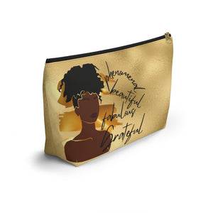 Gold Phenom - Accessory Pouch (Large) - JazzyStones - One Vision Apparel
