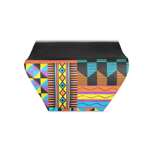 African Blues - Clutch Flap Bag