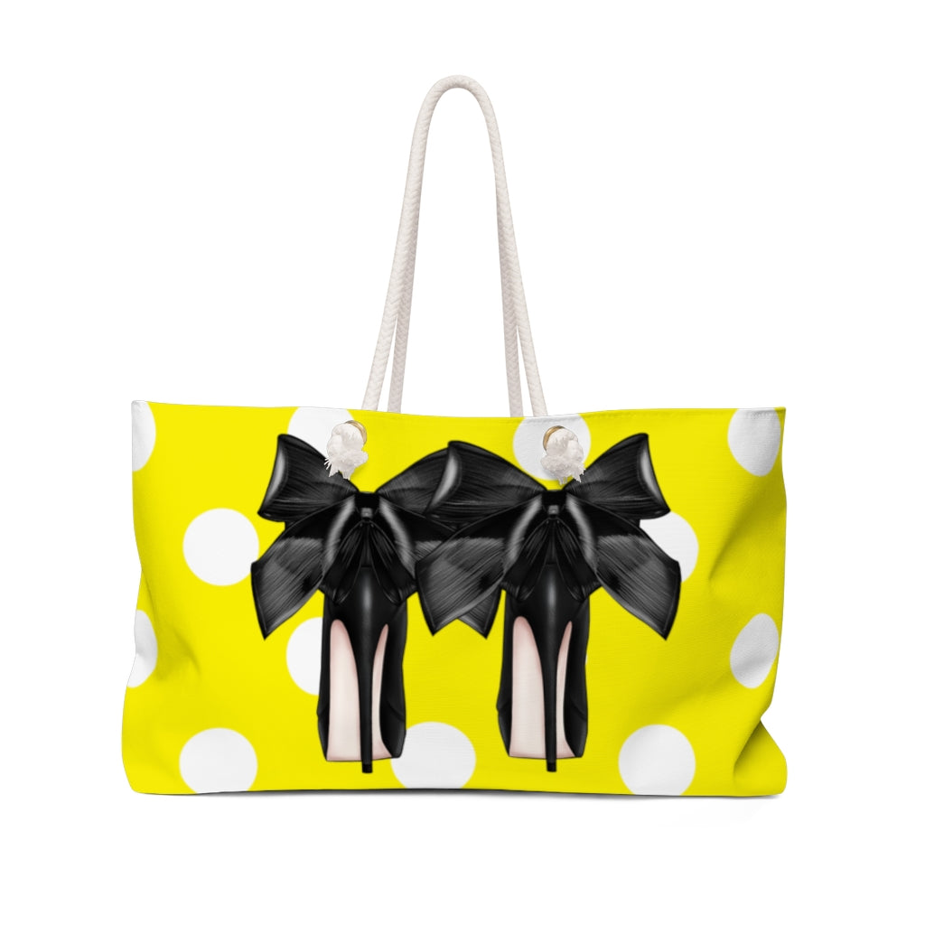 Glam Girl - Weekender Bag - Yellow
