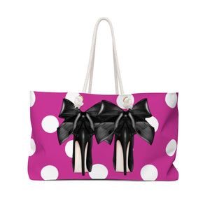 Glam Girl - Weekender Bag - Hot Pink