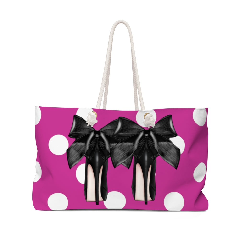 Glam Girl - Weekender Bag - Hot Pink
