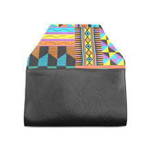 Load image into Gallery viewer, African Blues - Clutch Flap Bag
