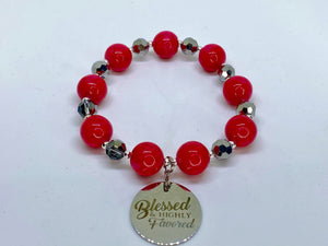 Reddish Coral Puff - One Vision Apparel - JazzyStones 