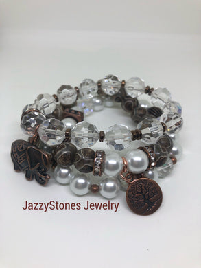 Rust & Crystals - One Vision Apparel - JazzyStones 