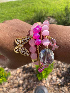 October - Pink & Gold