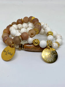 Tibetan & Druzy - One Vision Apparel - JazzyStones 