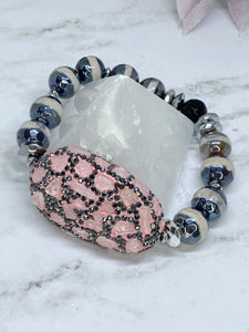 Bold Pink Tibetan - JazzyStones - One Vision Apparel
