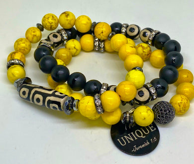 Yellow Tibetan - One Vision Apparel - JazzyStones 