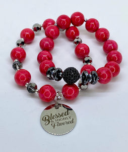Reddish Coral Puff - One Vision Apparel - JazzyStones 