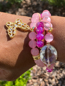 October - Pink & Gold